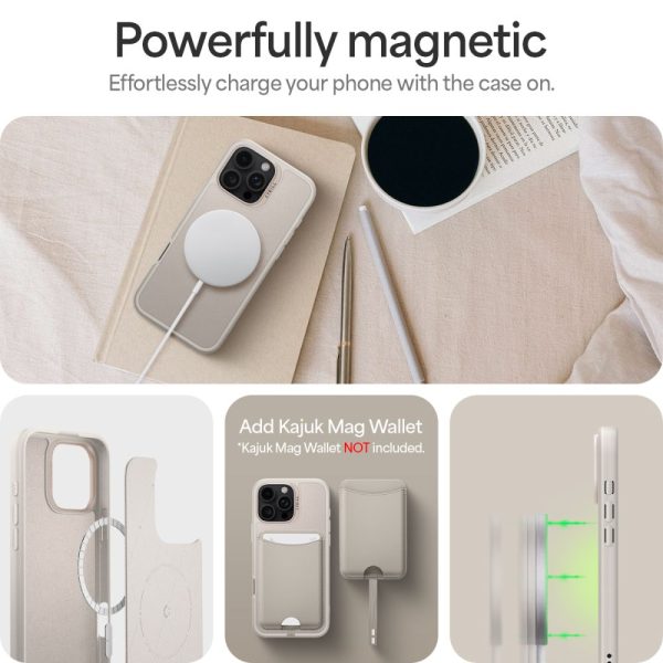 Θήκη Cyrill by Spigen Kajuk Mag Charm Set Cream-Apple iPhone 16 Pro (ACS08410) - Image 11