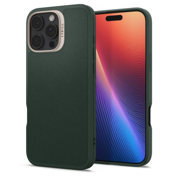 Θήκη Cyrill by Spigen Kajuk Mag Forest Green-Apple iPhone 16 Pro Max (ACS08398) - Image 2