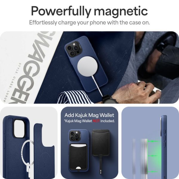 Θήκη Cyrill by Spigen Kajuk Mag Navy-Apple iPhone 16 Pro (ACS08408) - Image 14