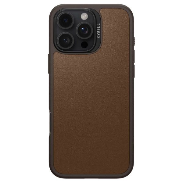 Θήκη Cyrill by Spigen Kajuk Mag Saddle Brown-Apple iPhone 16 Pro (ACS08406) - Image 3