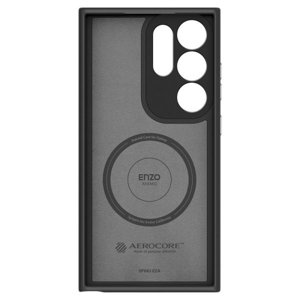 SPIGEN ENZO ARAMID GALAXY S24 ULTRA MATTE BLACK (ACS07289) - Image 4