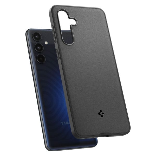 SPIGEN ESSENTIAL SANDBLAST GALAXY M55 5G MATTE BLACK (ACS07541) - Image 4