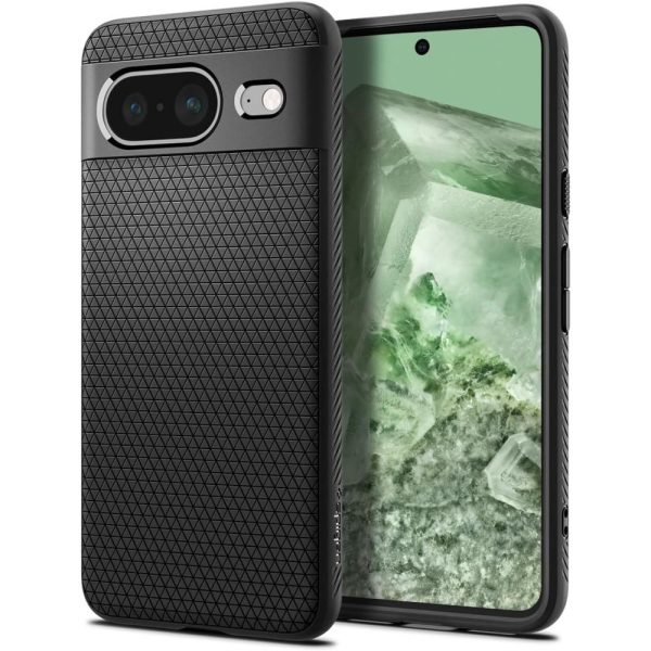 SPIGEN LIQUID AIR GOOGLE PIXEL 8 MATTE BLACK