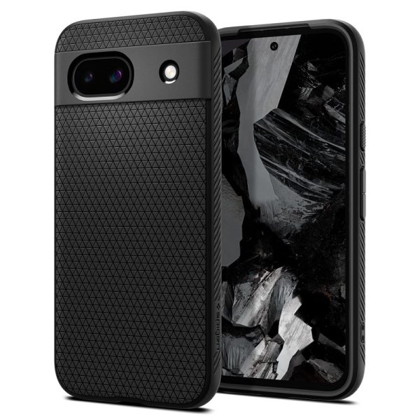 SPIGEN LIQUID AIR GOOGLE PIXEL 8A MATTE BLACK