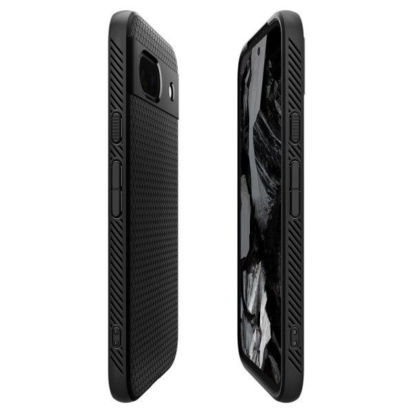 SPIGEN LIQUID AIR GOOGLE PIXEL 8A MATTE BLACK (ACS07257) - Image 9