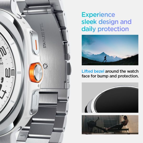 SPIGEN MODERN FIT BAND SAMSUNG GALAXY WATCH ULTRA (47 MM) SILVER - Image 11