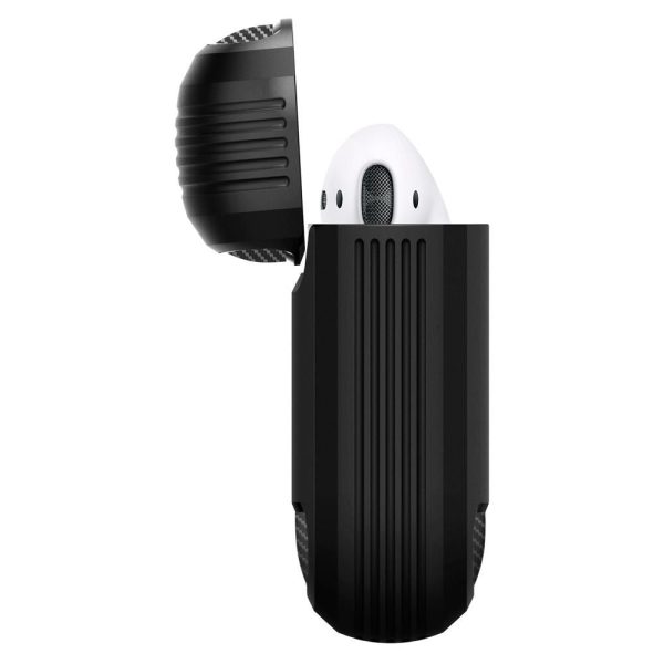 SPIGEN RUGGED ARMOR APPLE AIRPODS MATTE BLACK (ASD01117) - Image 6