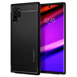 SPIGEN RUGGED ARMOR GALAXY NOTE 10+ PLUS MATTE BLACK