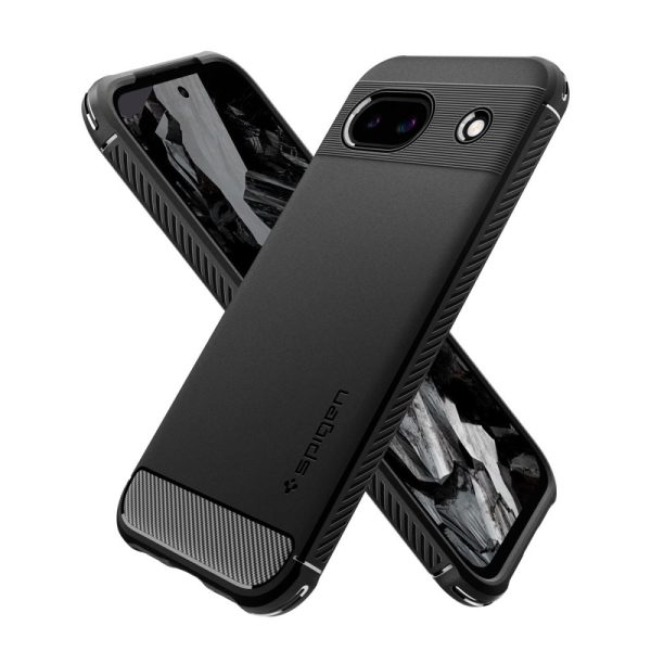 SPIGEN RUGGED ARMOR GOOGLE PIXEL 8A MATTE BLACK (ACS07259) - Image 12