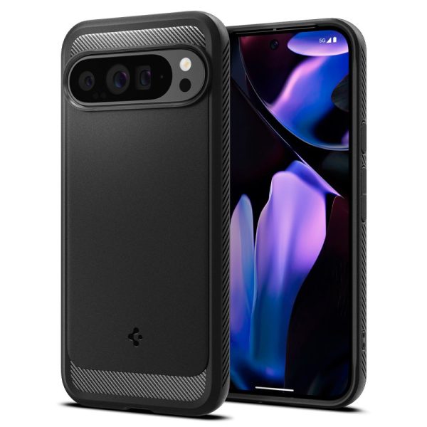 SPIGEN RUGGED ARMOR GOOGLE PIXEL 9 PRO XL MATTE BLACK