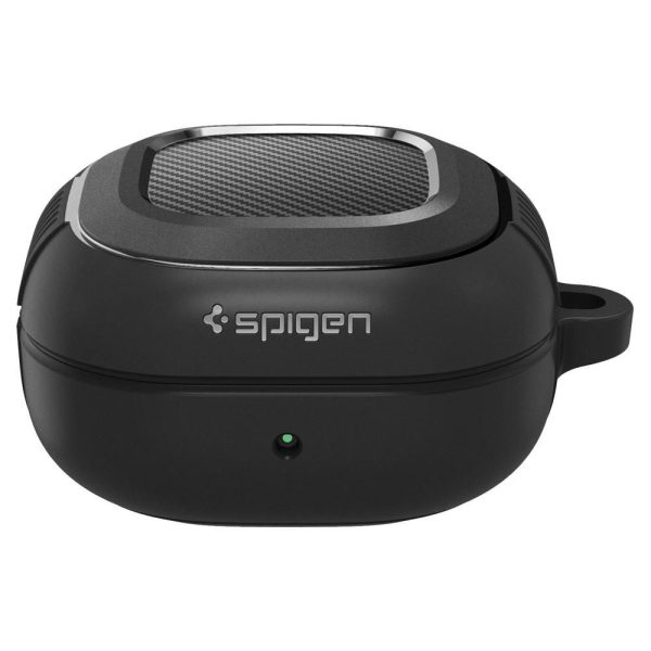 SPIGEN RUGGED ARMOR SAMSUNG GALAXY BUDS FE / 2 PRO / 2 / LIVE / PRO MATTE BLACK (ASD01276) - Image 2