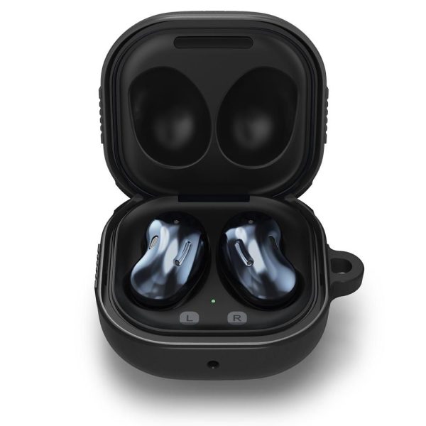 SPIGEN RUGGED ARMOR SAMSUNG GALAXY BUDS FE / 2 PRO / 2 / LIVE / PRO MATTE BLACK (ASD01276) - Image 4