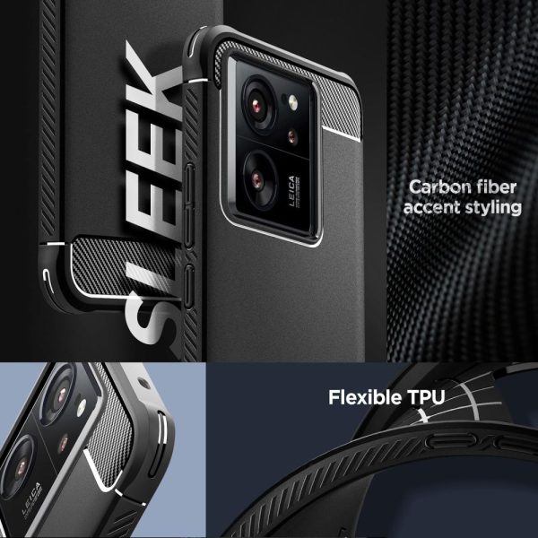 SPIGEN RUGGED ARMOR XIAOMI 13T / 13T PRO MATTE BLACK (ACS07502) - Image 8