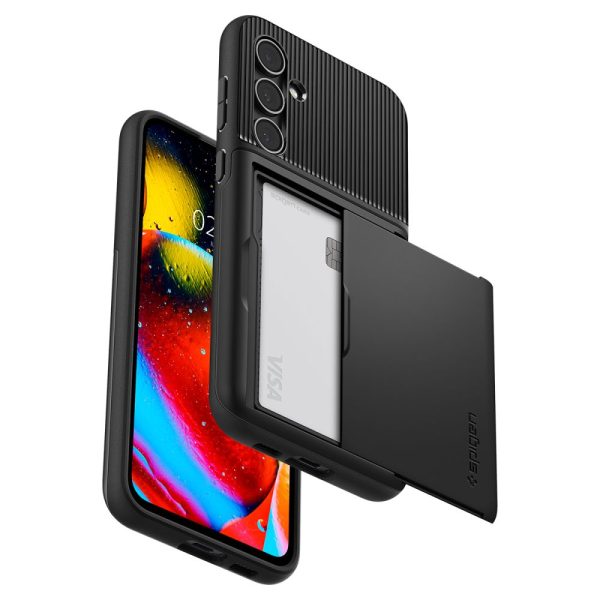 SPIGEN SLIM ARMOR CS GALAXY S23 FE BLACK (ACS06377) - Image 10