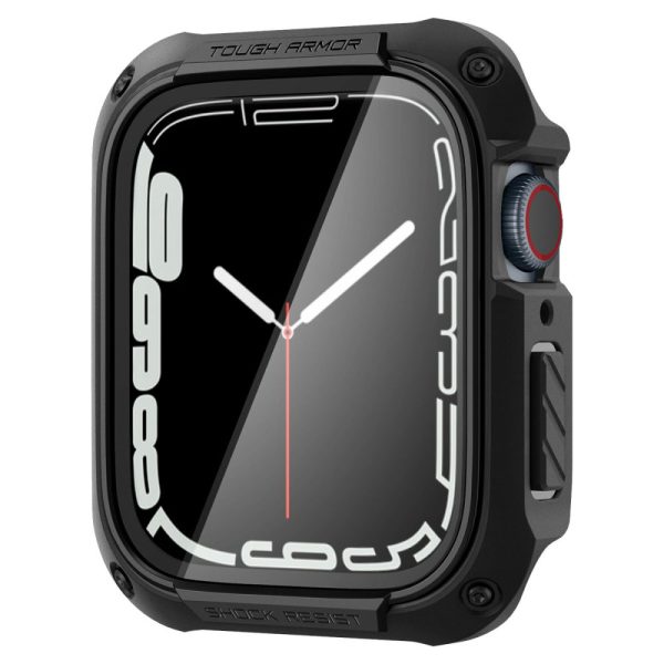 SPIGEN TOUGH ARMOR APPLE WATCH 7 / 8 / 9 (45 MM) BLACK (ACS04183) - Image 2