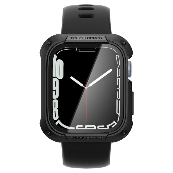 SPIGEN TOUGH ARMOR APPLE WATCH 7 / 8 / 9 (45 MM) BLACK (ACS04183) - Image 3