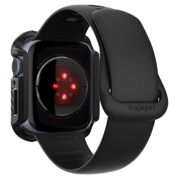 SPIGEN TOUGH ARMOR APPLE WATCH 7 / 8 / 9 (45 MM) BLACK (ACS04183) - Image 5