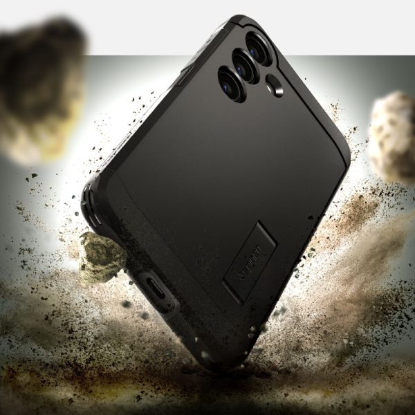 SPIGEN TOUGH ARMOR GALAXY S24+ PLUS BLACK (ACS07332) - Image 9