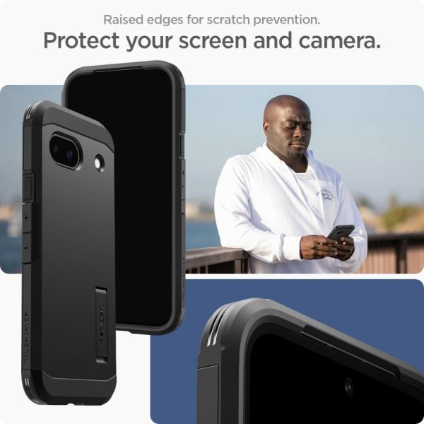 SPIGEN TOUGH ARMOR GOOGLE PIXEL 8A BLACK (ACS07264) - Image 16