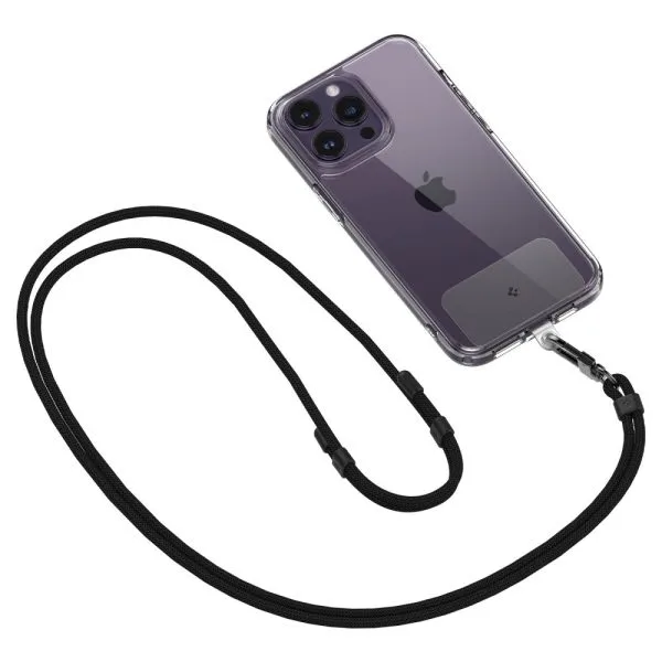 Σετ Λουράκι Κινητού Crossbody & Καρπού Spigen Universal με ConTag Black (AFA06259) - Image 5
