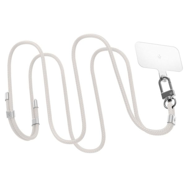 SPIGEN UNIVERSAL STRAP SET CROSSBODY & WRIST PEARL WHITE (AFA08365) - Image 4