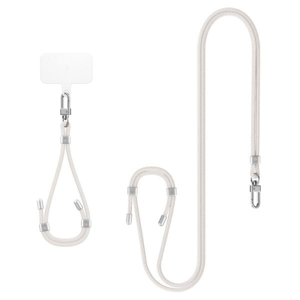 SPIGEN UNIVERSAL STRAP SET CROSSBODY & WRIST PEARL WHITE (AFA08365) - Image 10