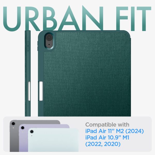 Θήκη Spigen Urban Fit Midnight Green-Apple iPad Air 4/5/6 Gen. (ACS07755) - Image 12