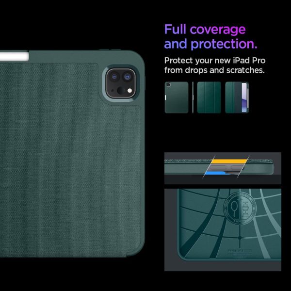 SPIGEN URBAN FIT IPAD PRO 11 5 / 2024 MIDNIGHT GREEN (ACS07759) - Image 13