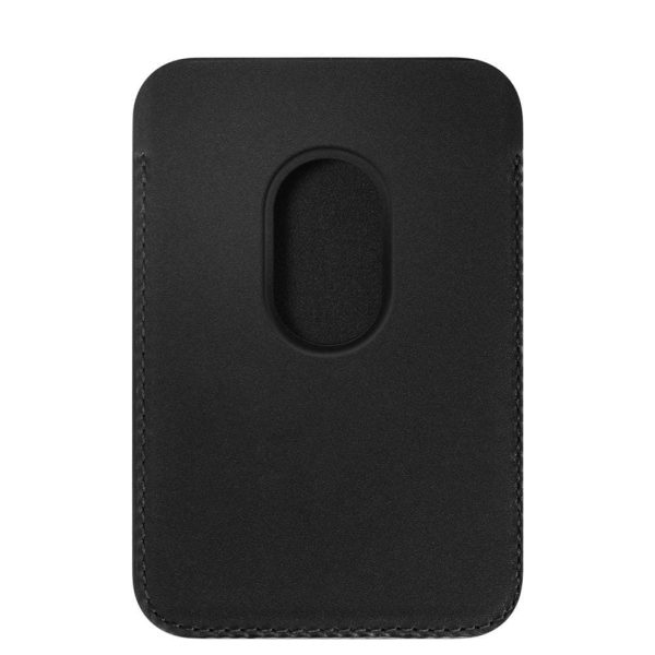 SPIGEN VALENTINUS MAGSAFE UNIVERSAL MAGNETIC CARD HOLDER BLACK (AMP02284) - Image 2