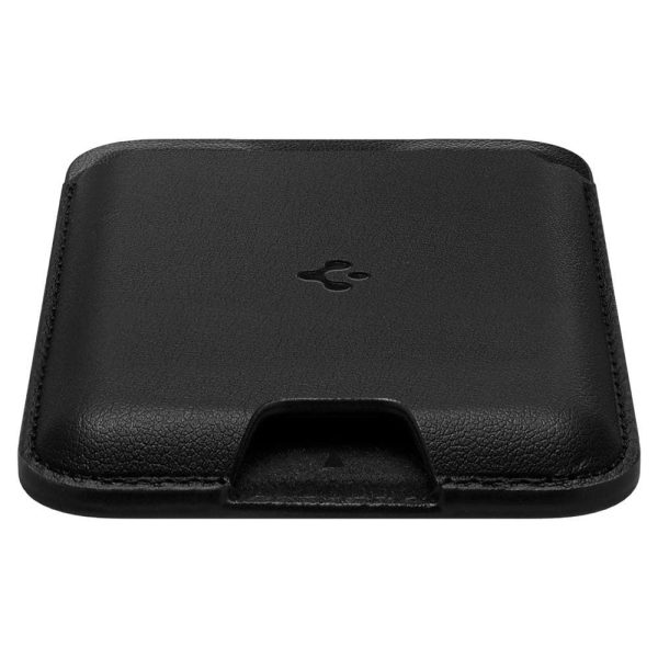 SPIGEN VALENTINUS MAGSAFE UNIVERSAL MAGNETIC CARD HOLDER BLACK (AMP02284) - Image 4