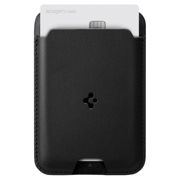 SPIGEN VALENTINUS MAGSAFE UNIVERSAL MAGNETIC CARD HOLDER BLACK (AMP02284) - Image 7