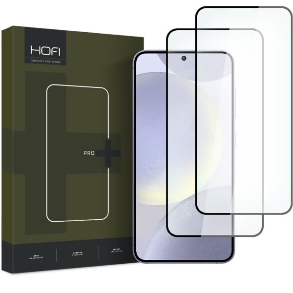 SZK?O HARTOWANE HOFI GLASS PRO+ 2-PACK GALAXY S24+ PLUS BLACK