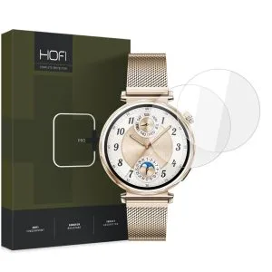 Τζάμι Προστασίας Huawei Watch GT 5 41mm Hofi Glass Pro+ 2-Pack Clear