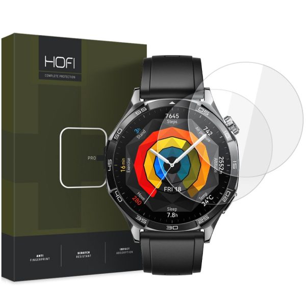 SZK?O HARTOWANE HOFI GLASS PRO+ 2-PACK HUAWEI WATCH GT 5 (46 MM) CLEAR