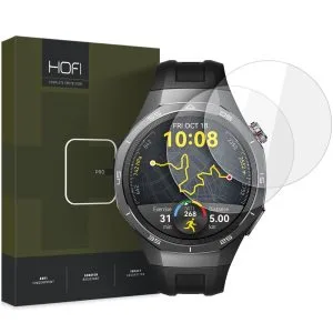 Τζάμι Προστασίας Huawei Watch GT 5 Pro 46mm Hofi Glass Pro+ 2-Pack Clear
