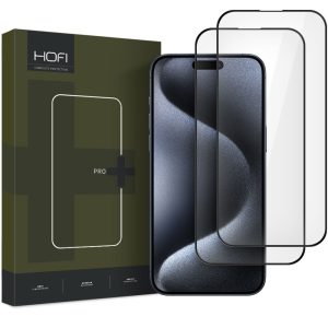 SZK?O HARTOWANE HOFI GLASS PRO+ 2-PACK IPHONE 16 PRO BLACK