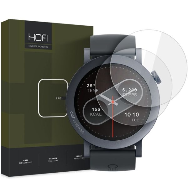 SZK?O HARTOWANE HOFI GLASS PRO+ 2-PACK NOTHING CMF WATCH PRO 2 CLEAR