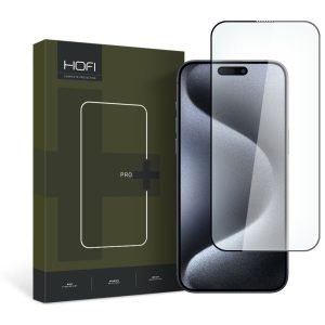 SZK?O HARTOWANE HOFI GLASS PRO+ IPHONE 15 PRO MAX BLACK