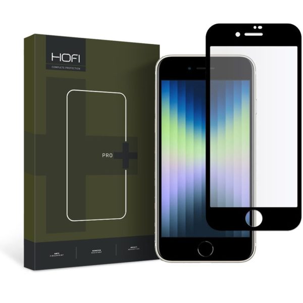 SZK?O HARTOWANE HOFI GLASS PRO+ IPHONE 7 / 8 / SE 2020 / 2022 BLACK