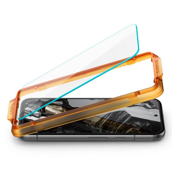 SPIGEN ALM GLAS.TR 2-PACK GOOGLE PIXEL 8A CLEAR (AGL07464) - Image 4