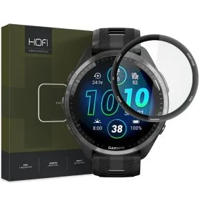 Προστασία Οθόνης Garmin Forerunner 965 Hofi Hybrid Pro+ Black