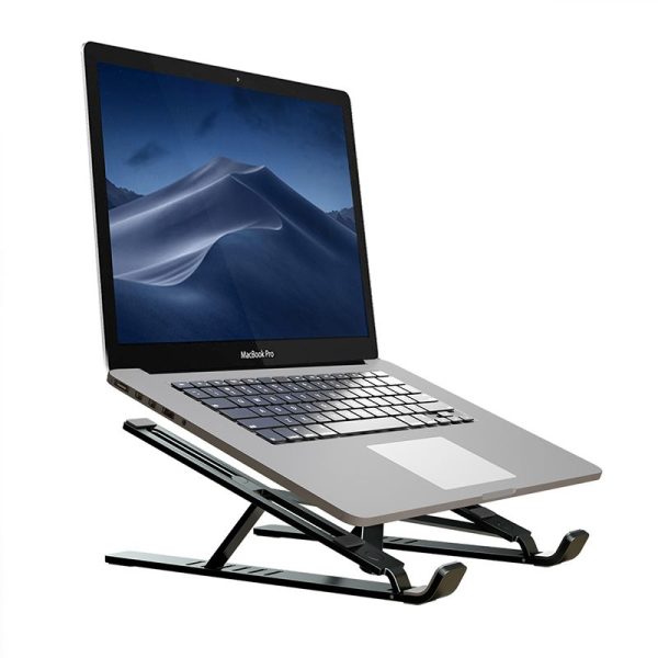 TECH-PROTECT ALUSTAND UNIVERSAL LAPTOP STAND DARK GREY - Image 2