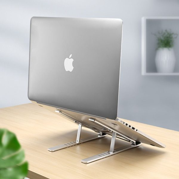 TECH-PROTECT ALUSTAND UNIVERSAL LAPTOP STAND DARK GREY - Image 3