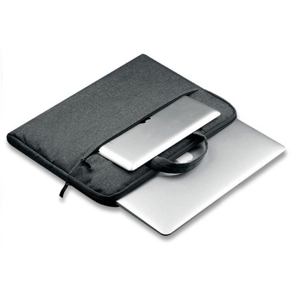 TECH-PROTECT BRIEFCASE LAPTOP 15-16 DARK GREY - Image 4