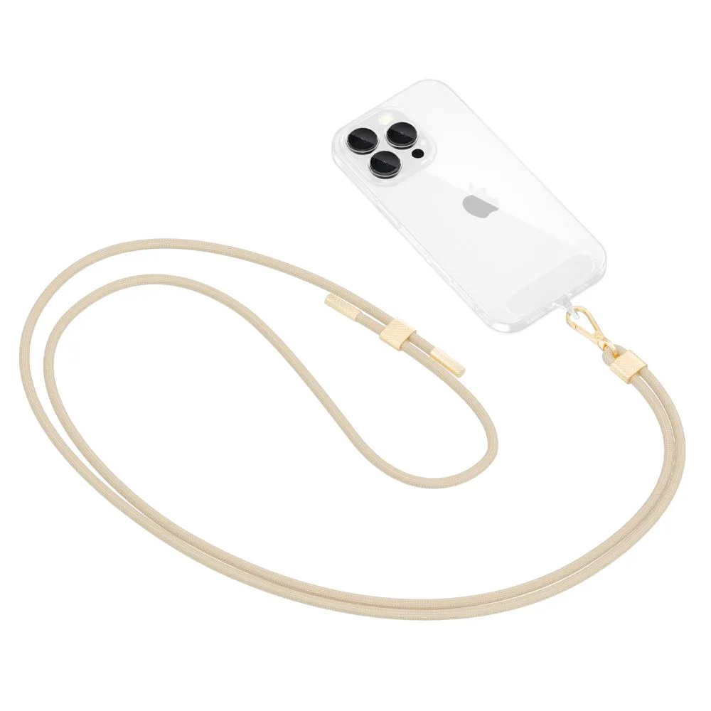 Λουράκι Κινητού Crossbody Tech-Protect C2S Beige Gold - Image 2
