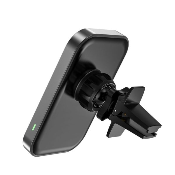 TECH-PROTECT CW19 MAGNETIC MAGSAFE VENT CAR MOUNT WIRELESS CHARGER 15W BLACK - Image 4