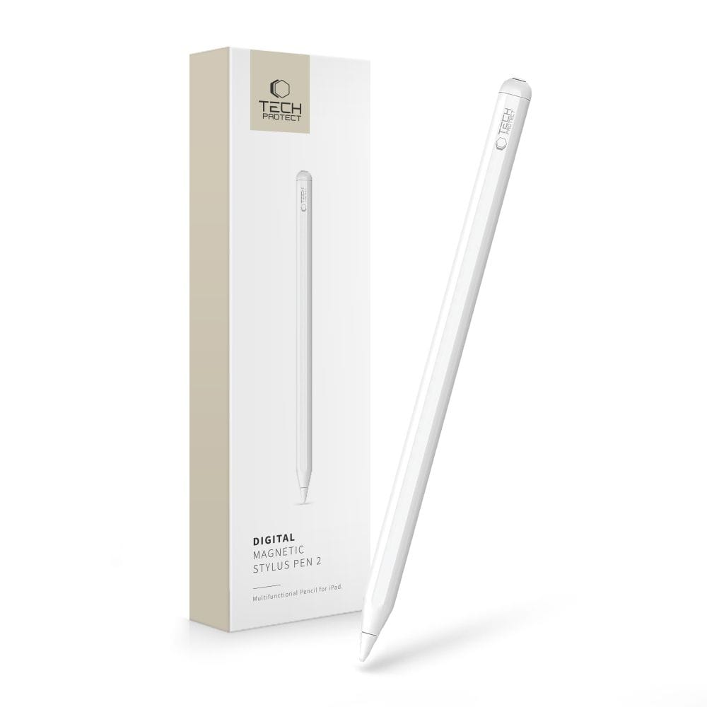 Tech-Protect Stylus Pen Silver - MobileCenter