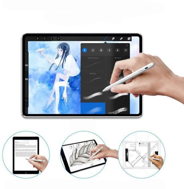 TECH-PROTECT DIGITAL MAGNETIC STYLUS PEN IPAD WHITE - Image 5