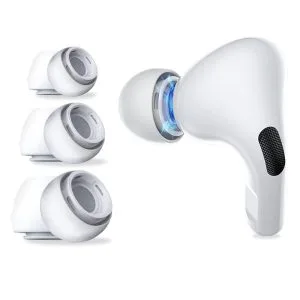 Ανταλλακτικά ear tips Apple AirPods Pro 1 2 Tech-Protect 3-Pack λευκά