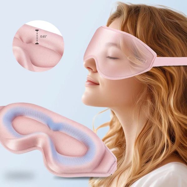 TECH-PROTECT EYESHADE SLEEP MASK BABY PINK - Image 3